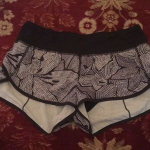 Lululemon speed shorts